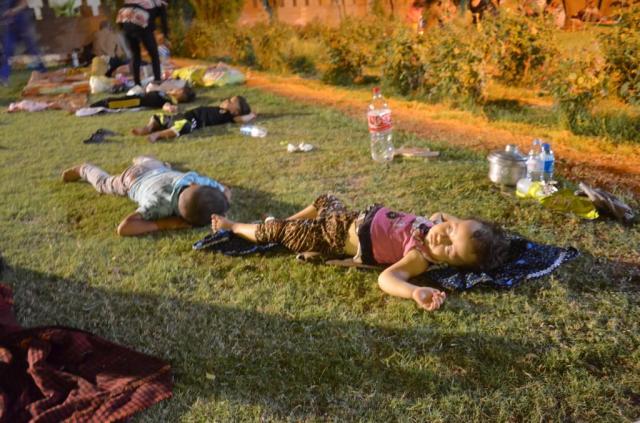 Flyktingar i Erbil och Ankawa. Foto Allan Kakony 6/8